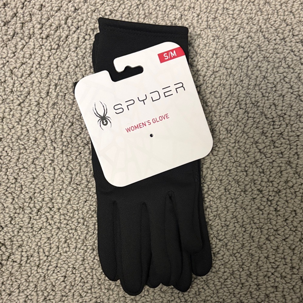 Spyder Women's Black Winter Gloves